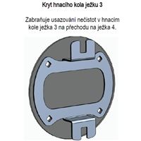 Kryt hnacího kola ježku 3