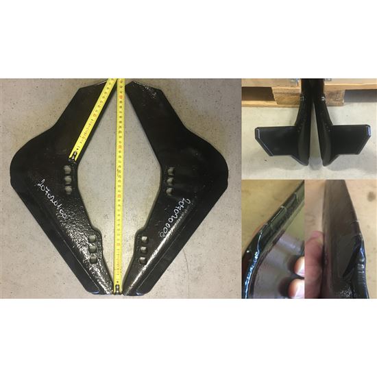 Vyorávací radlice levá (widiový klín), zavřená pro RR,PR2h (nyní 207020130) 