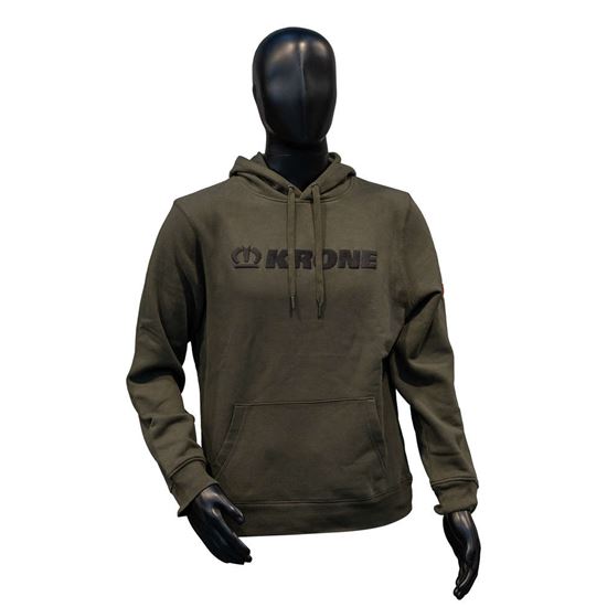 Olivová mikina KRONE vel. 3XL