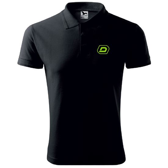 Polokošile PIQUE POLO ebony grey vel. M